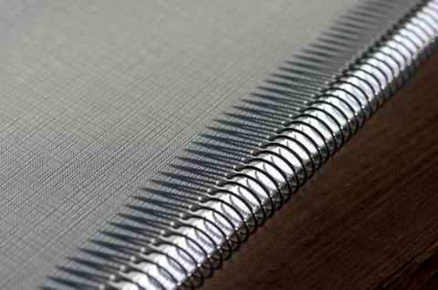 Notepad, spiral, background Stock Photos