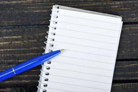 Notepad on table Photos