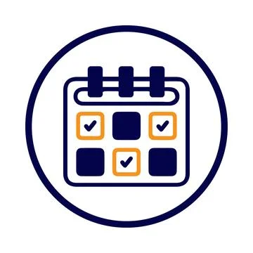 Notepad, tick, report, checklist, report icon Stock Illustration
