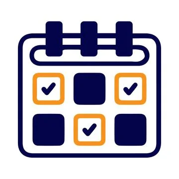 Notepad, tick, report, checklist, report icon Stock Illustration