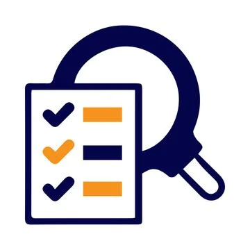 Notepad, tick, report, checklist, report icon Stock Illustration