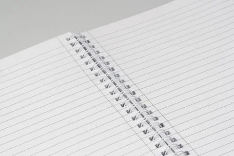 Notepad on a white background Stock Photos