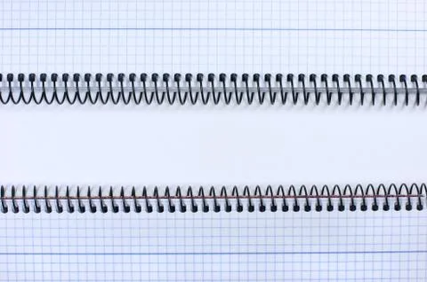 Notepads, spiral Foto stock