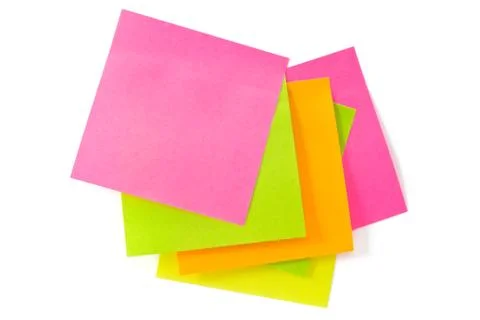 Notepaper postit Stock Photos