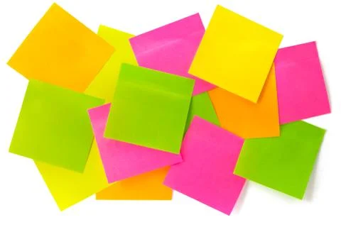 Notepaper postit Stock Photos