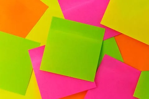Notepaper postit Stock Photos