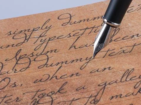  Notes and Pens Stock Photos