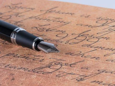  Notes and Pens Stock Photos