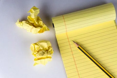 Notes and Pens Stock Photos