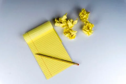 Notes and Pens Stock Photos