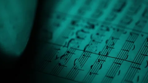 Notes book under lights 17 Stock Footage 311335416