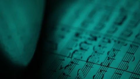 Notes book under lights 18 Stock Footage 311335455