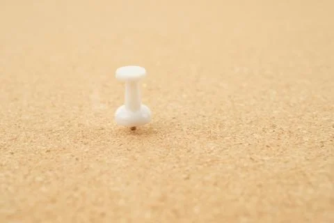 Notes on corkboard Stock Photos