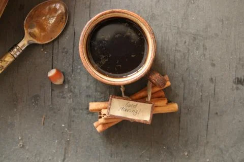 Notes good morning Stock Photos