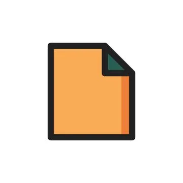 Notes Icon Illustrazione stock