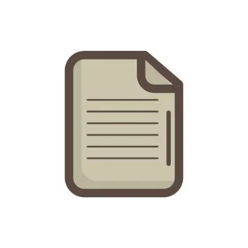 Notes Icon Stock Illustration