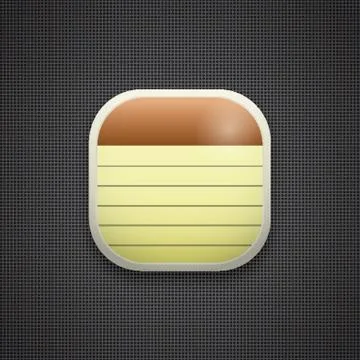 Notes Icon Stock Illustration
