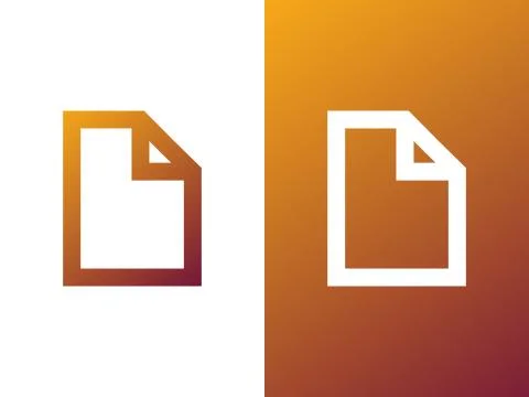 Notes Logo Design Stock Illustration