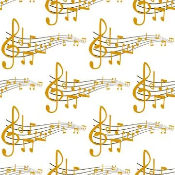 Notes music vector melody colorfull musician symbols sound notes melody text イラスト素材