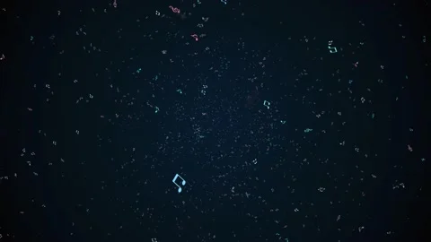 Notes Particle 스톡 동영상 158173221