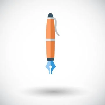 Notes single icon Stock Illustration
