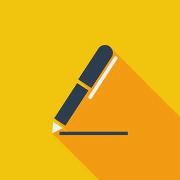 Notes single icon Stock Illustration