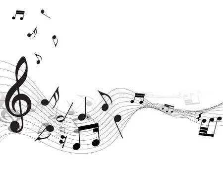 Notes staff Stock Illustration