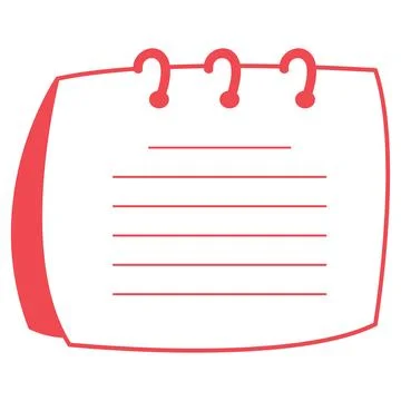 Notes vector illustration design Stock Illustration