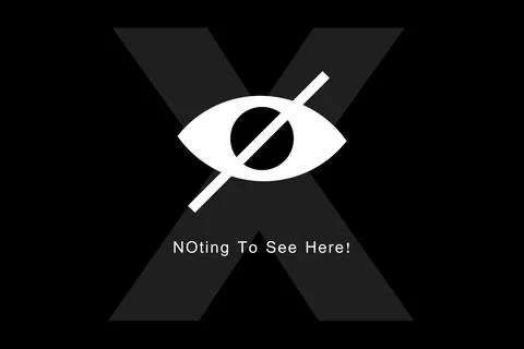 Nothing to see here Stock Illustration