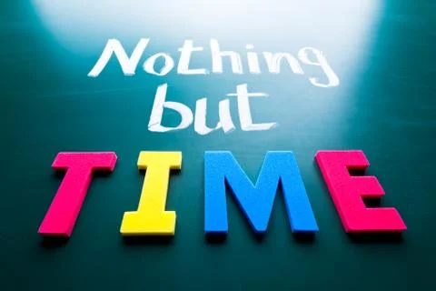 Nothing but time Fotos Stock