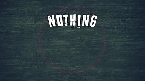 Nothing worth having comes easy motivation quote Stock Footage 219905480