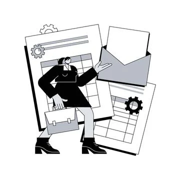 Notice of assessment abstract concept vector illustration. Illustration