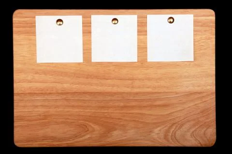 Notice Board Foto stock
