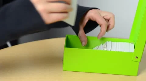 Notice cards 스톡 동영상 10897311