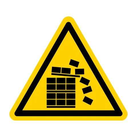 Notice Stack Correctly Sign On White Background Stock Illustration