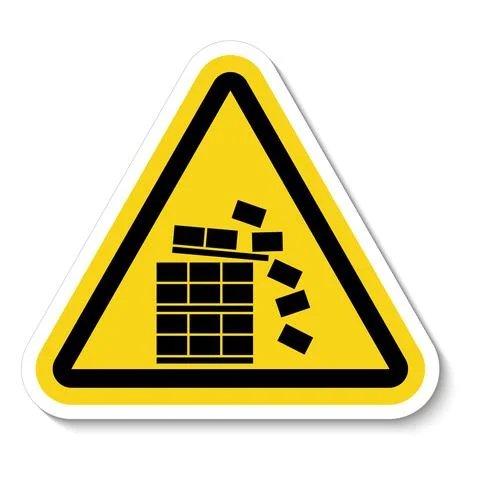 Notice Stack Correctly Sign On White Background Stock Illustration