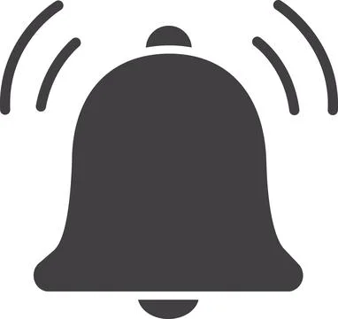 Notification Alert, Important Reminder, Bell Alarm Stock Illustration