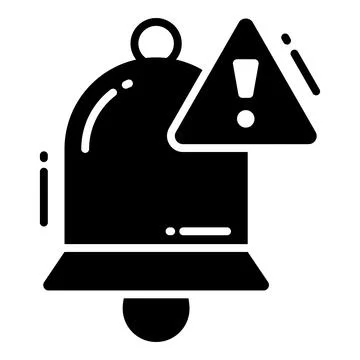 Notification alert, Protection and security vector icons set cyber computer.. Stock Illustration