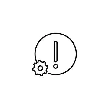 Notification alert Vector Line Icons. Mute, Notice, Notification Bell and more Stock Illustration