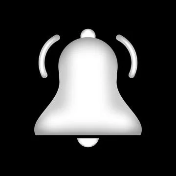 Notification bell icon. Stock Illustration