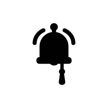 Notification bell vector graphic design illustration 스톡 일러스트