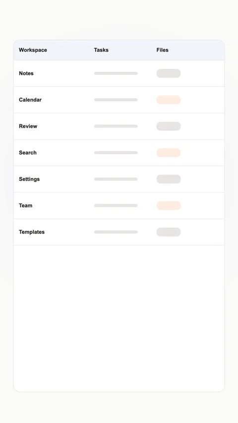 Notification Center Workspace Generic SaaS Interface Vertical Animation Stock Footage 345154068