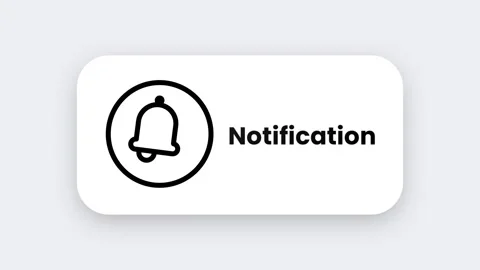 Notification Stock Footage 334462001