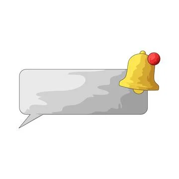 Notification illustration Stock Illustration