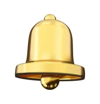 Notification message bell icon alert and alarm icon. 3d vector illustration. 스톡 일러스트