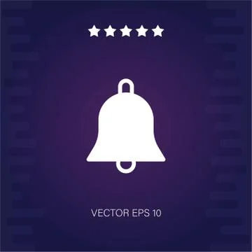 Notification vector icon Stock Illustration