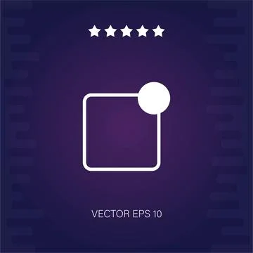 Notification vector icon Stock Illustration