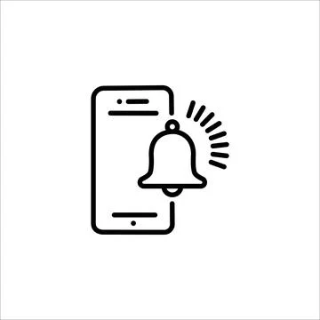 Notification Vector Solid Icons. Simple stock illustration stock Stock Illustration