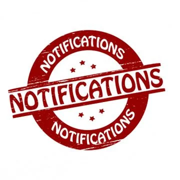 Notifications Stock Illustration