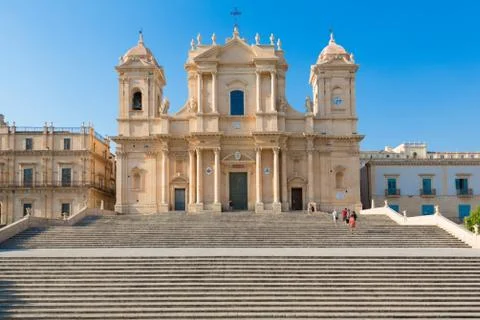 NOTO cathedral Stock Photos